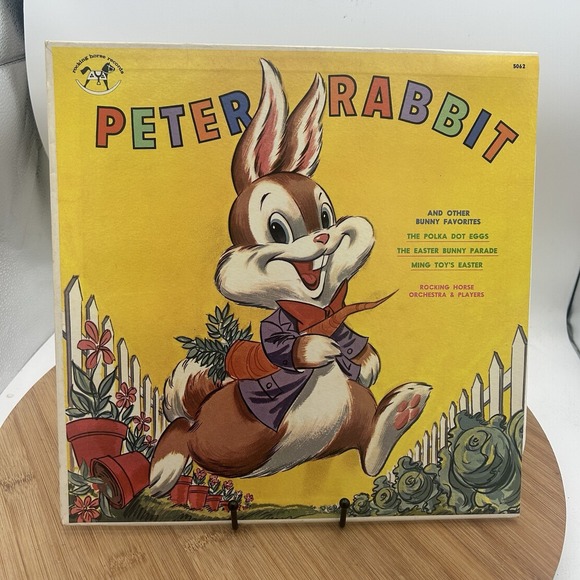 Peter Pan Players Peter Rabbit LP PLAY TESTED - Picture 1 of 4
